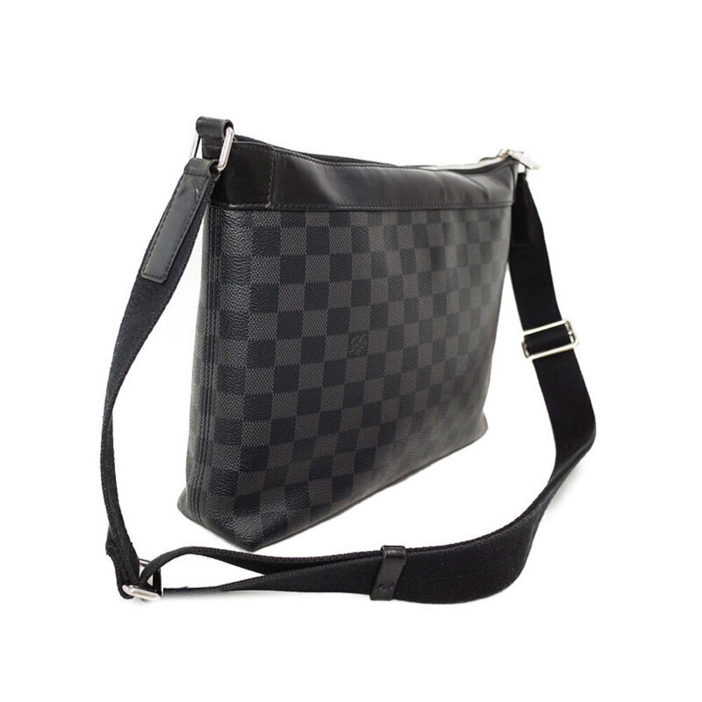 Louis Vuitton Graphite Damier Black Bag Shoulder Mick